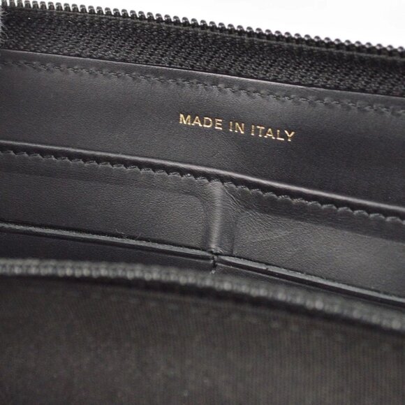 Chanel Black Calfskin Zip Around Long Wallet - Picture 8 of 9